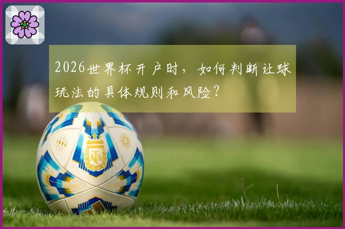 2026世界杯开户时，如何判断让球玩法的具体规则和风险？